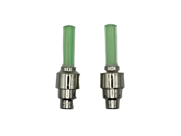 IMG_7552 Tire LED Air Valve Cap Green